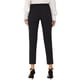 thumbnail image 3 of INSPIRE CHIC Conjunto de Maestra para Regreso a Clases de Mujer Pantalones de Trabajo de Cintura Alta con Elástico en la Espalda hasta el Tobillo M Negro Sólido, 3 of 6