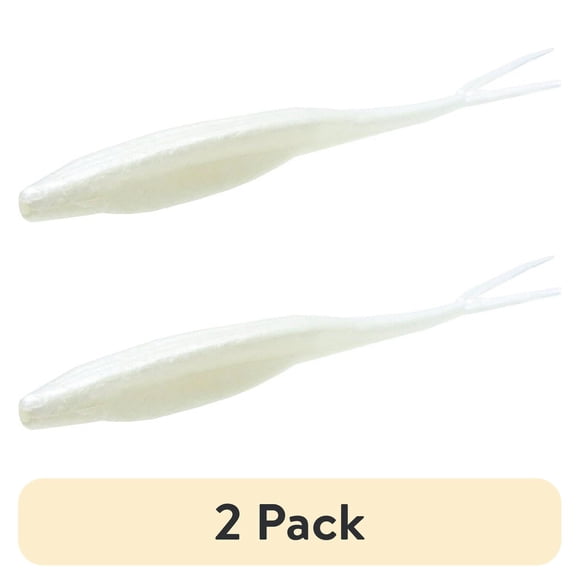 Señuelo Zoom Super Fluke 5 White Pearl Pack 2
