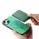 thumbnail image 4 of Funda de Cuero Magnética con Tarjetero para iPhone 14 Cubierta Delgada Verde, 4 of 5