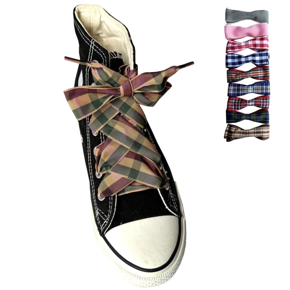 Cordones Goodlace 120 cm Cinta a Cuadros No 13