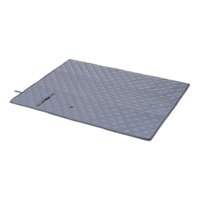 Magideal - Alfombrilla Para Puerta Para Mascotas, Versátil, Fácil De Limpiar, Plegable, Ligera, Portátil, Protector De Muebles, Alfombrilla Para Alimentación De M Gray