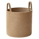 thumbnail image 2 of Cesto Para Ropa, Cesta De Almacenamiento, Cesta De Almacenamiento De Cuerda Tejida Para Dormitorio, Sala De Estar, 25cm X 20cm, 2 of 5