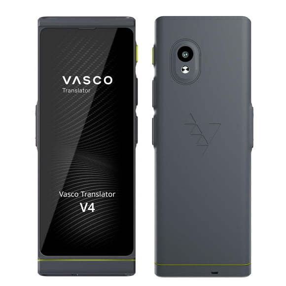 Dispositivo traductor Vasco V4 de 112 idiomas con internet gratis