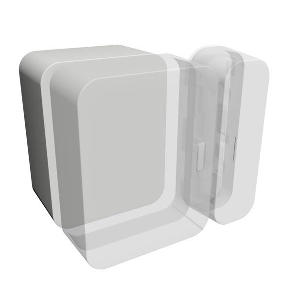 Sensor Spacer Simplisafe Entry Sensor Riser de 1/4 de pulgada, 1 paquete