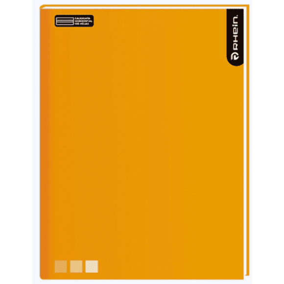 Pack 10 cuadernos Rhein College One Color caligrafía vertical 100 hojas