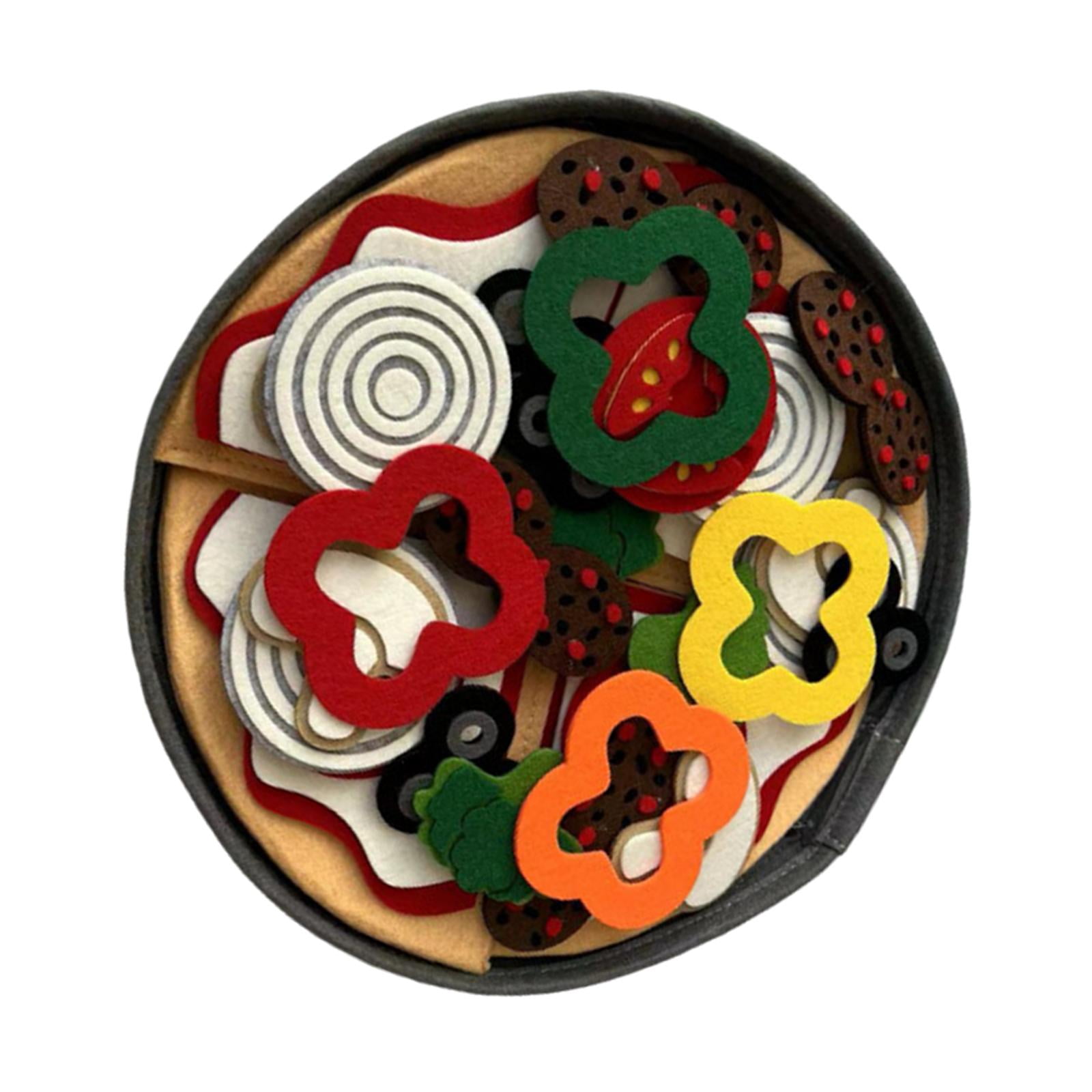 Bothyi - Juego De Comida Para Pizza, Juguete Educativo, Juego De Simulación Para Niños Y Niñas A Partir De 2 Años, Regalo