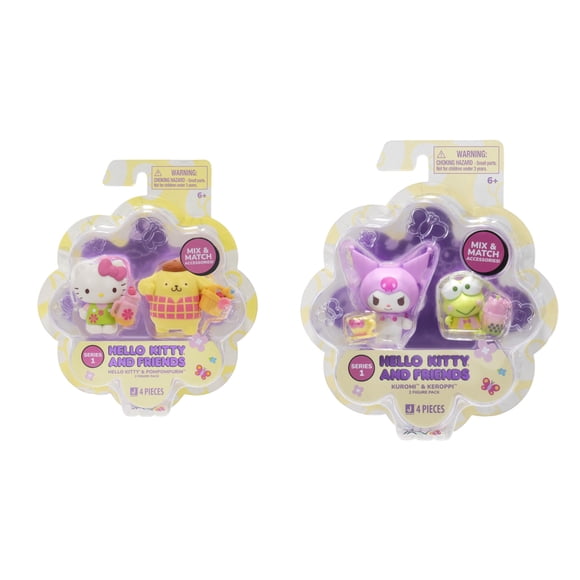 Hello Kitty Pack Flor De 2 Figuras
