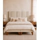 thumbnail image 1 of Cama 2 plaza Milano + Respaldo 2P Milano Beige + Colchón 2P Mery Desing, 1 of 7