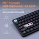 thumbnail image 4 of Teclado nuphy Air75 V3 inalámbrico con perilla negro, 4 of 9