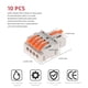 thumbnail image 5 of Conectores De Cables Con Palanca 1 Entrada 4 Salidas 28 12 Awg 10 Piezas, 5 of 6