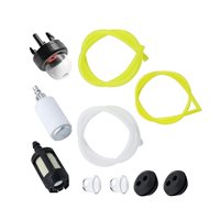 Ioensy - Juego De Filtros De Tubería De Línea De Combustible Juego De Filtros De Combustible De Carburador Para Bordeadora De Setos
