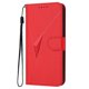 thumbnail image 2 of Funda Cartera Fibra de Carbono para iPhone 15 con Soporte y Cierre Magnético Rojo, 2 of 6