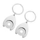 thumbnail image 4 of 2 Piezas Llaveros Adorno De Metal Portátil Ligero Para Regalos De Comestibles Hombres Estilo C, 4 of 5