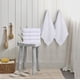 thumbnail image 5 of Juego De Toallas De Baño 61 X 122 Cm 18 Piezas Blanco, 5 of 6