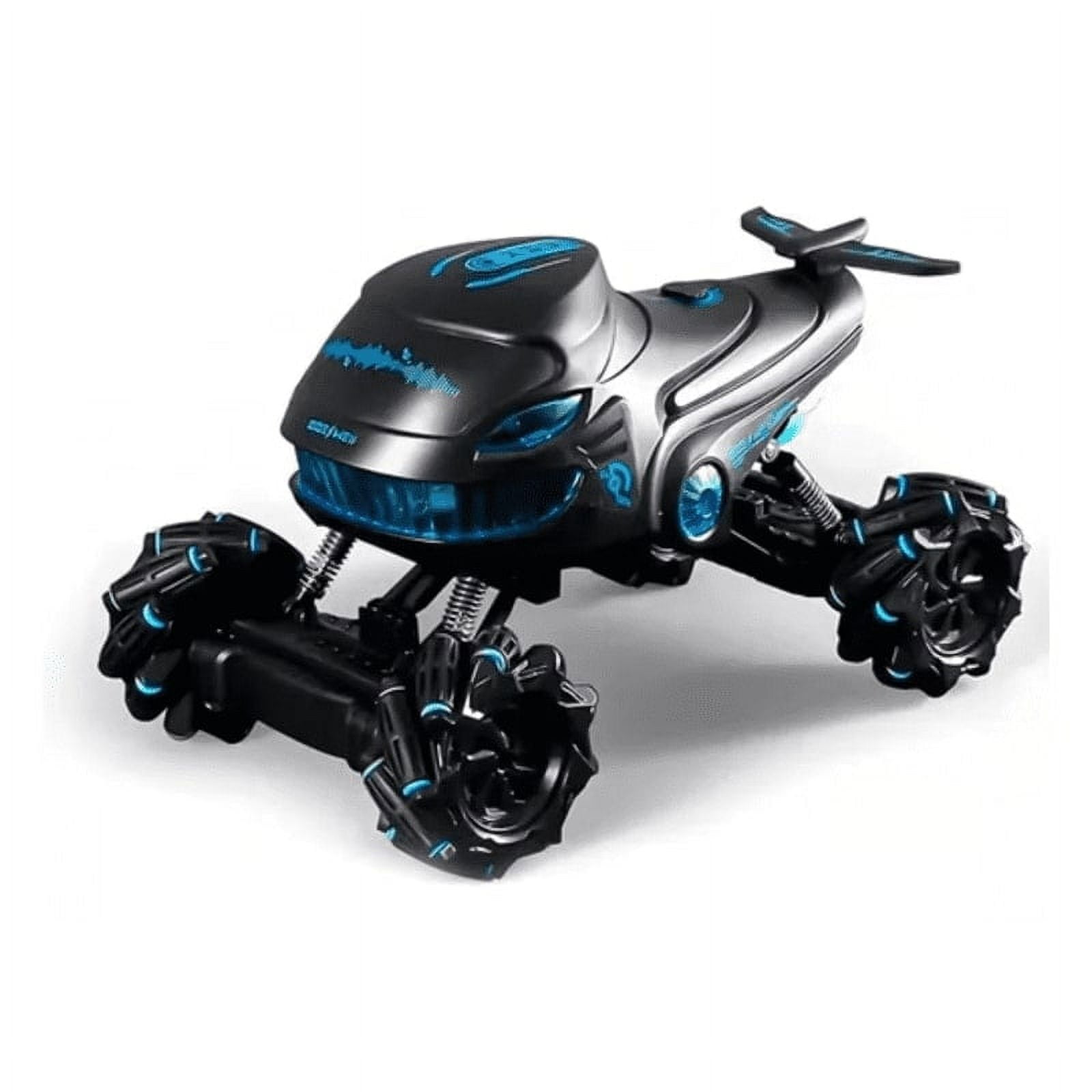 Genérico - Auto A Control Remoto Monster Truck Lanza Agua Drift Luces Azul