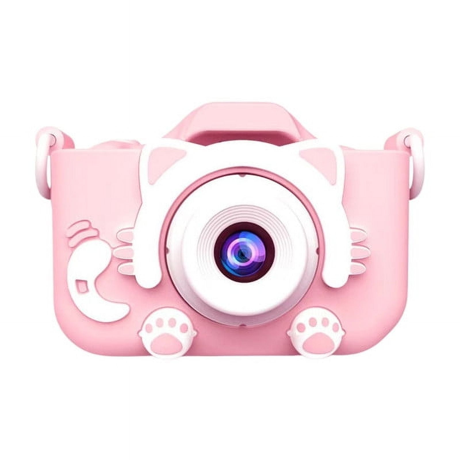 Babyluna - Cámara Digital Infantil Con Sd 32g, Portátil Y Juguete Multifuncional Gatito