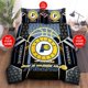 thumbnail image 1 of Custom Name Indiana Pacers NBA Fan Gift Quilt Duvet Cover Set Super 3-Piece Bedding Set, 1 of 5