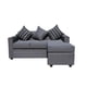 thumbnail image 4 of Seccional Croacia Reversible Gris, 4 of 4