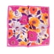 thumbnail image 2 of Pañuelo tipo seda 70 x 70 estampado floral fucsia Talla Única, 2 of 5