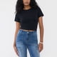 thumbnail image 3 of Polera Mujer Crop M/C Esencial Negro Corona, 3 of 5