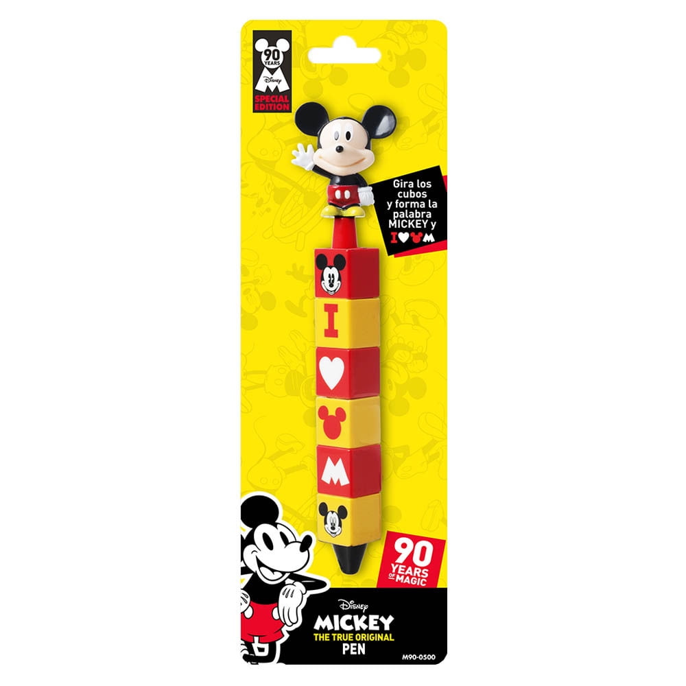 Mickey - Lápiz 3d Cubos Giratorios