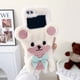 thumbnail image 3 of Cute Plush Fall/Winter Tootsie Bear Case For Samsung Galaxy Z Flip4, Flip3 5G And Flip5, 3 of 3