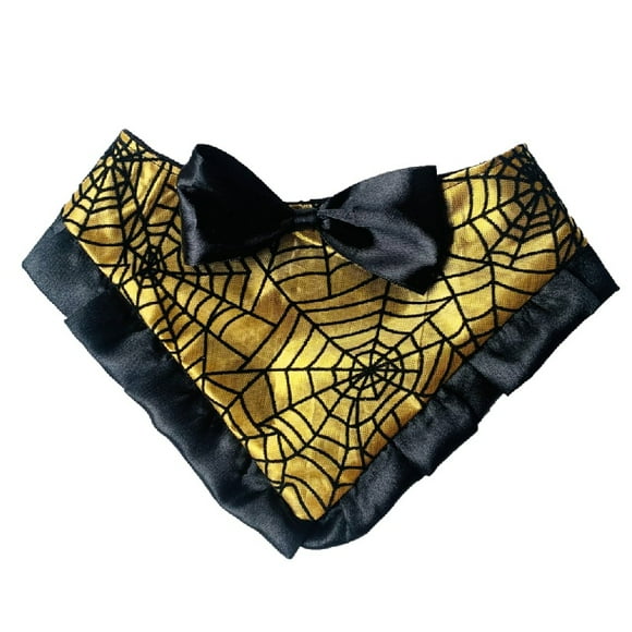 Bandana Disfraz de Halloween para Perros y Gatos Telaraña S