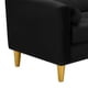 thumbnail image 3 of Sofa Retro 3cg Felpa 01 Negro, 3 of 6