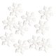 thumbnail image 2 of Materiales hechos a mano de los oraments de la espuma del poliestireno del copo de nieve 10pcs 150m m, 2 of 3