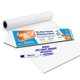 thumbnail image 1 of Rollo de Pizarra Blanca de Borrado en Seco 50 pies (76 × 51 cm) 20 hojas, 1 of 7