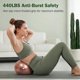 thumbnail image 3 of Slim Panda Pilates Ball Antiestallido de 9 Pulgadas, 3 of 3
