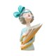 thumbnail image 3 of Estatuilla Para Niñas Florero Seco Florero Escultura Para El Hogar Adornos Para El Hogar Azul, 3 of 5