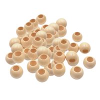 Bothyi - 100 Cuentas De Madera Para Manualidades, Cuentas Espaciadoras De 20 Mm Para Hacer Joyas, Colgantes