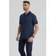 thumbnail image 2 of Polera Hombre Cuello Camisero Azul Marino, 2 of 4