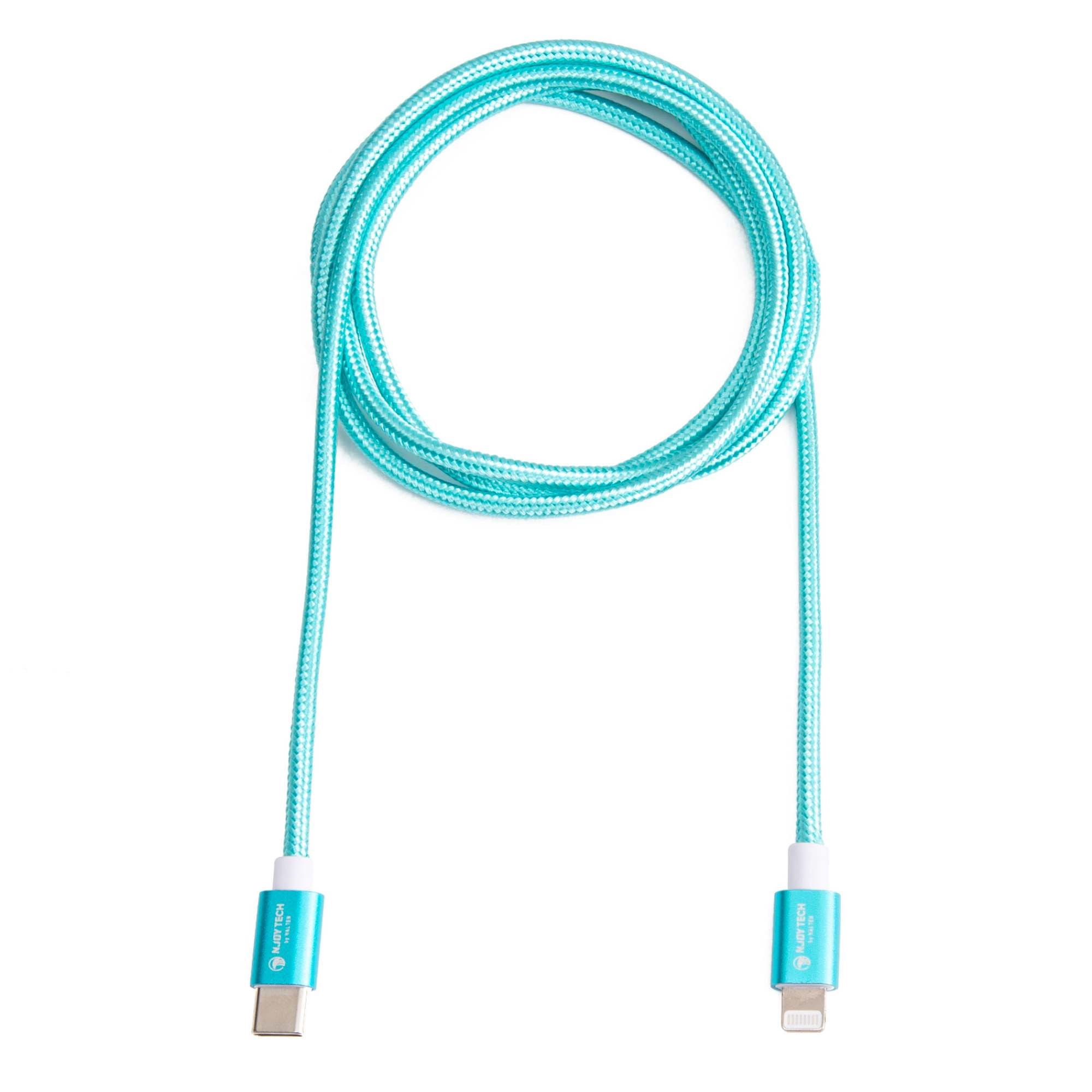 Njoy Tech - Cable Tipo C A Lightning 10043300007947 Aqua