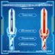 thumbnail image 2 of Set Battle Top Infinity Nado con arena, lanzador de espadas, 2 unidades, 2 of 6