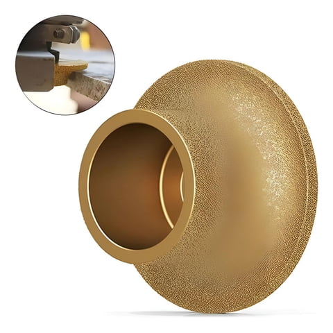 Genérica - Disco Diamantado Borde Semi Circular Esmeril