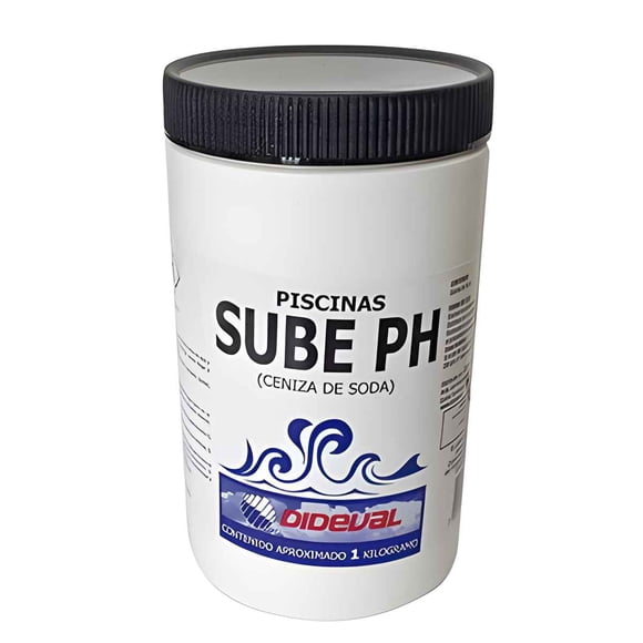 Sube pH para piscina 1Kg - Dideval