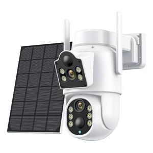 Genérico - Camara Seguridad Solar Inteligente Ir Wi-Fi Jardin Hogar Lau