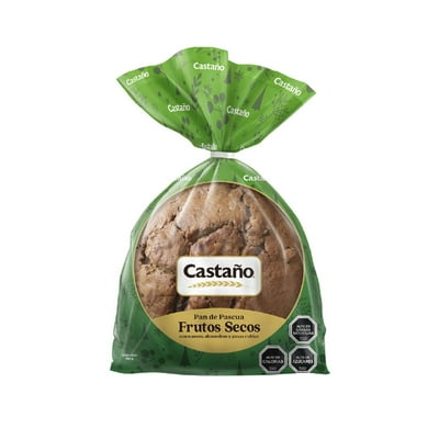 Pan De Pascua Frutos Secos 700 G Castaño