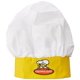 thumbnail image 1 of Gorro de chef Curious Chef para niños, amarillo y naranja, 1 of 7