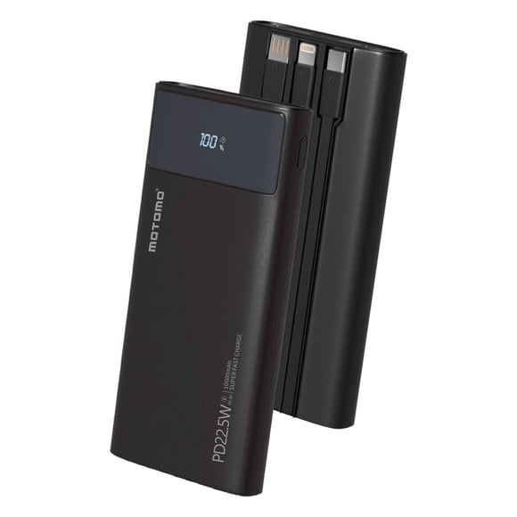 Bateria Externa Power Bank 10000ma 22.5W Motomo MO-26L Negro