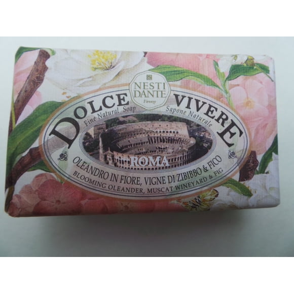 Jabón Nesti Dante Dolce Vivere Roma con aroma natural