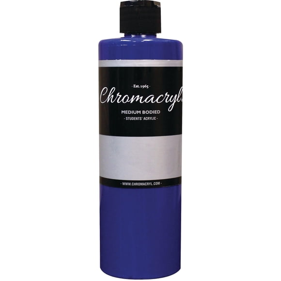 Pintura acrílica Chroma Chromacryl 1402 Student Cool Blue 1,89 L