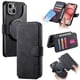 thumbnail image 1 of Funda Billetera Magnética para iPhone 15 Soporte Tarjetas Desmontable Negro, 1 of 6