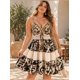 thumbnail image 5 of Vestido Mujer Corto Estampado Encaje Tirantes Estilo Boho Negro, 5 of 8