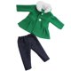 thumbnail image 4 of Fashion Girl Doll Abrigo Y Pantalones De Invierno Para Mu?eca Americana De 18 Pulgadas Accs Verde, 4 of 5