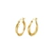 thumbnail image 1 of Aros LP3385-4/2 Lotus Silver Mujer Hoops, 1 of 2