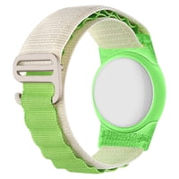 Pulsera Aaronmei Para Airtag Ajustable Verde Albaricoque