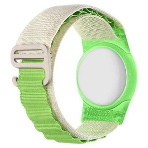 Pulsera Aaronmei Para Airtag Ajustable Verde Albaricoque